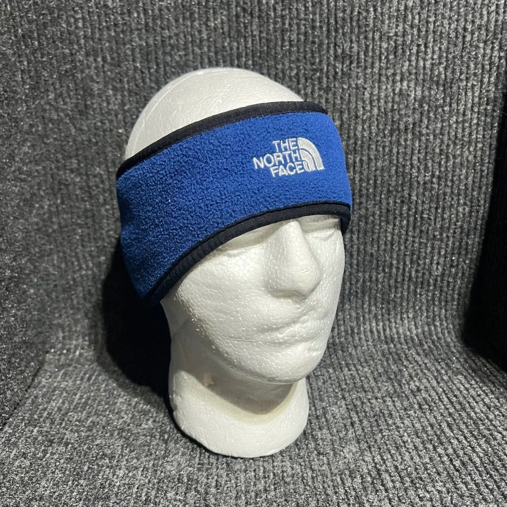 The North Face Headband Women OS Blue Fleece Ear Warmer Ski Snowboard Sporty